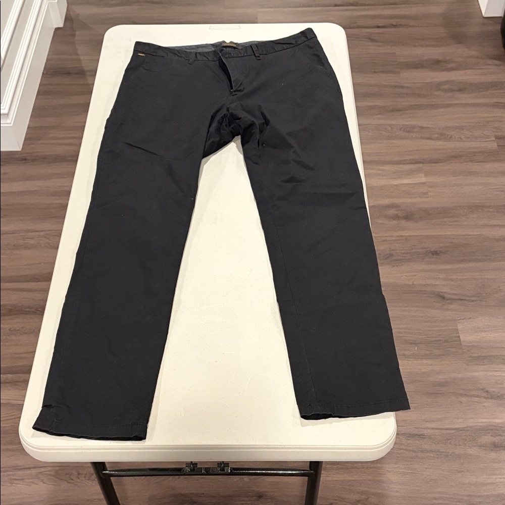 Scotch & Soda Men's Black Chinos 34 waist / 32 length